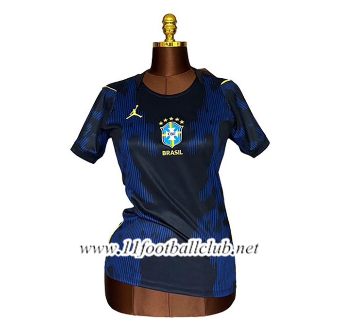 Maillot Equipe Foot Bresil Femme Exterieur Coupe Du Monde 2026