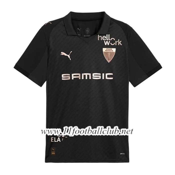 Maillot de Foot Stade Rennais 125th Anniversary Edition Noir 2025/2026