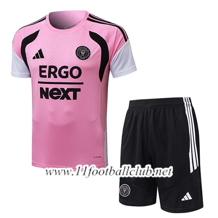 Ensemble Training T-Shirt Inter Miami CF Rose/Noir 2026/2027