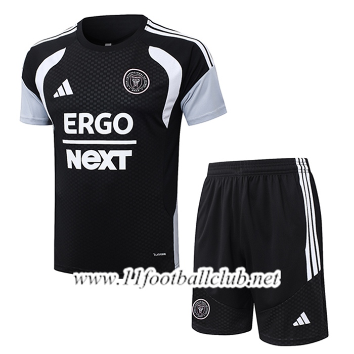 Ensemble Training T-Shirt Inter Miami CF Noir/Blanc/Gris 2026/2027