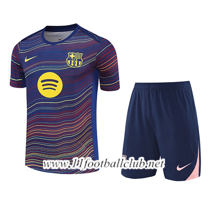 Ensemble Training T-Shirt FC Barcelone Bleu 2025/2026