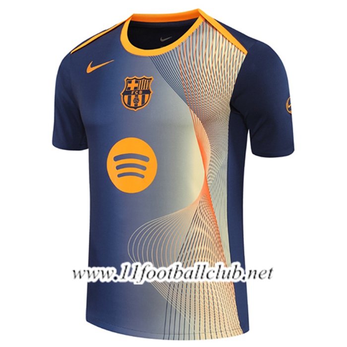 Training T-Shirt FC Barcelone Bleu/Jaune 2025/2026