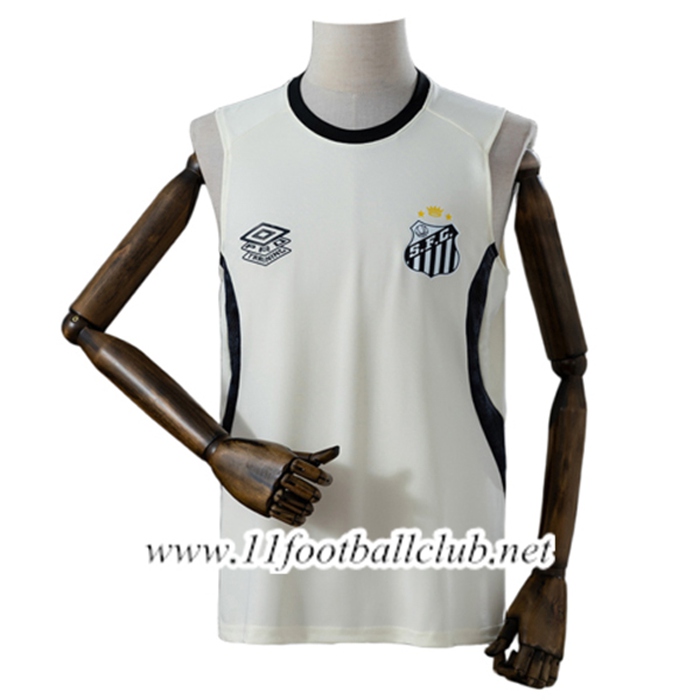 Training Debardeurs Santos Blanc/Noir 2026/2027