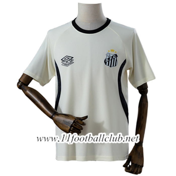 Training T-Shirt Santos Blanc/Noir 2026/2027