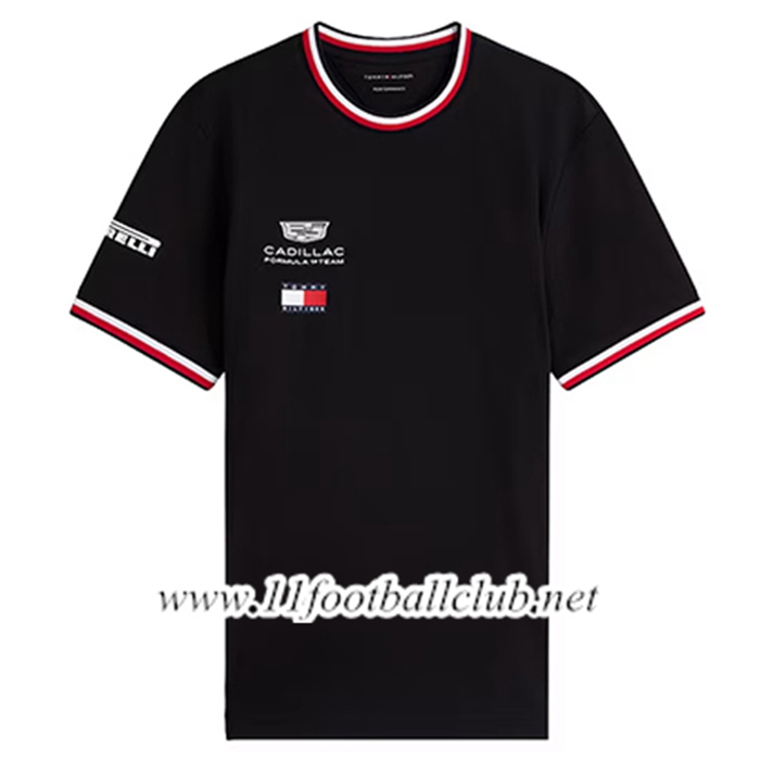 T-Shirt F1 Cadillac Team Noir 2026