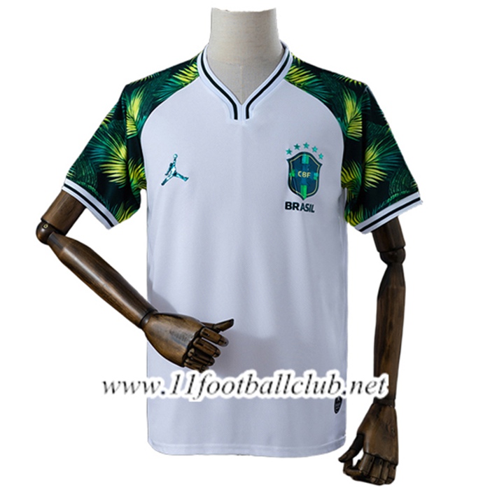 Maillot Equipe Foot Bresil Special Edition Blanc/Vert 2026/2027