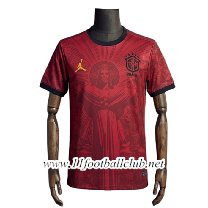 Maillot Equipe Foot Bresil Special Edition Rouge 2026/2027