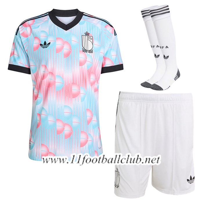 Ensemble Maillot Belgique Exterieur (Short + Chaussettes) 2026/2027