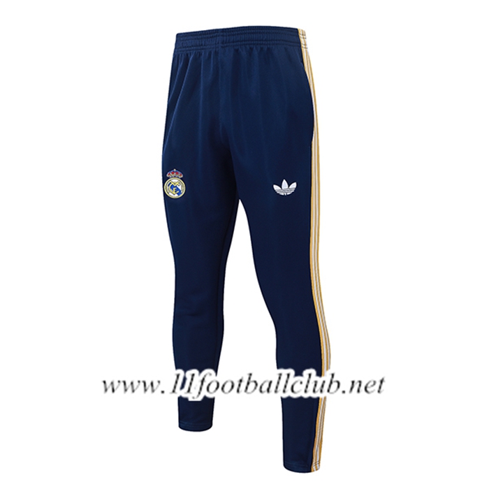 Pantalon Foot Real Madrid Bleu/Jaune 2026/2027