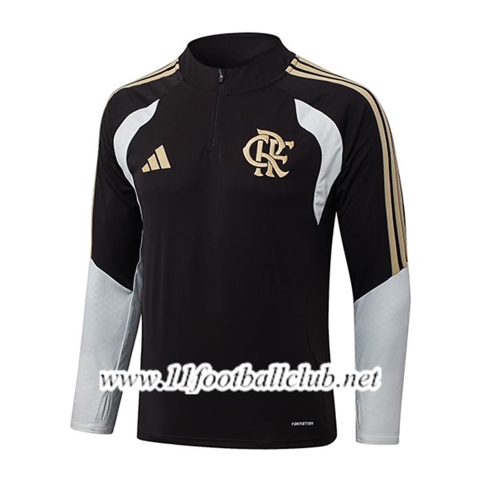 Sweatshirt Training Flamengo Brun/Jaune 2026/2027
