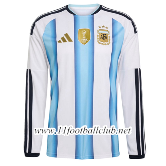 Nouveau Maillot Equipe Foot Argentine Domicile Manches Longues Coupe Du Monde 2026