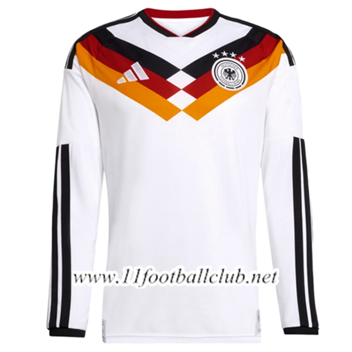 Nouveau Maillot Equipe Foot Allemagne Domicile Manches Longues Coupe Du Monde 2026