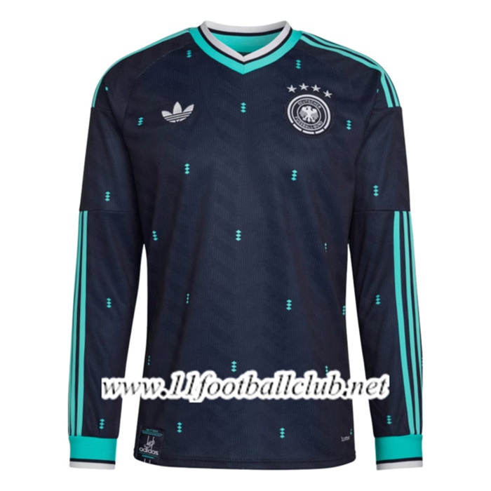 Nouveau Maillot Equipe Foot Allemagne Exterieur Manches Longues Coupe Du Monde 2026