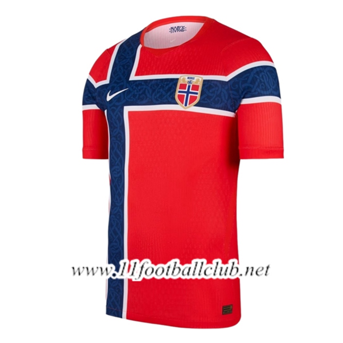 Nouveau Maillot Equipe Foot Norvège Domicile Coupe Du Monde 2026