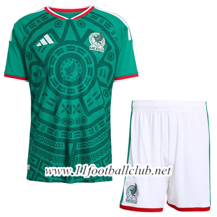 Ensemble Maillot Mexique Domicile + Short Coupe Du Monde 2026