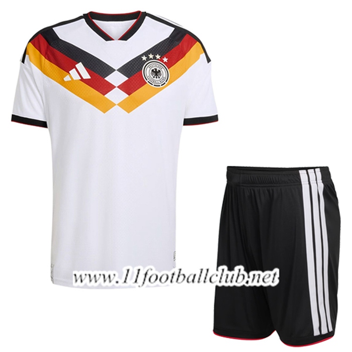 Nouveau Maillot Equipe Foot Allemagne Enfant Domicile Coupe Du Monde 2026