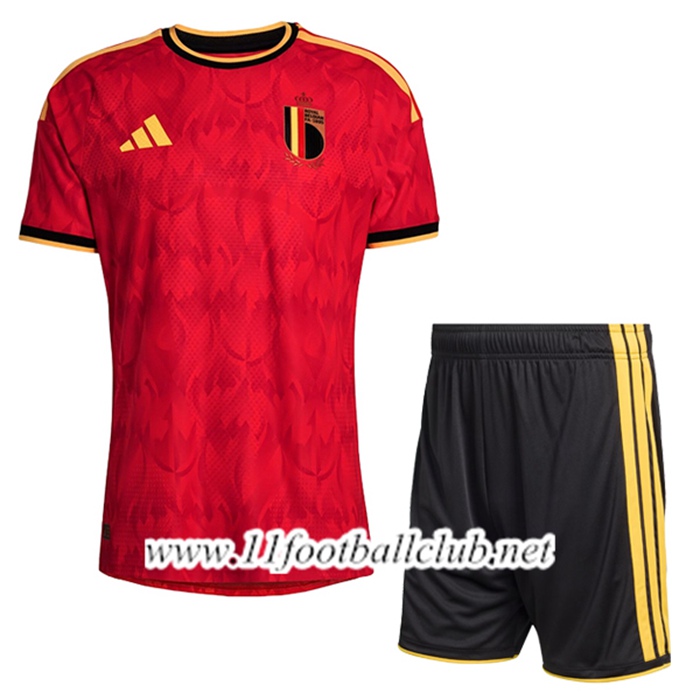 Nouveau Maillot Equipe Foot Belgique Enfant Domicile Coupe Du Monde 2026