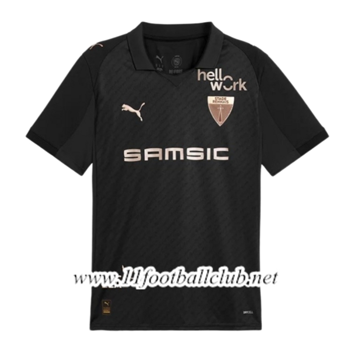 Maillot de Foot Stade Rennais 100th Anniversary Edition Noir 2025/2026