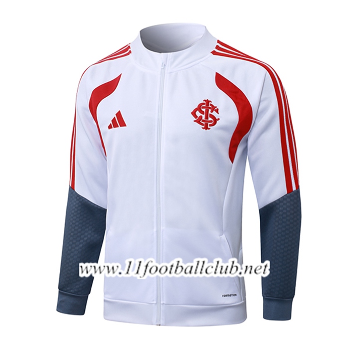 Veste Foot SC Internacional Blanc/Rouge/Gris 2026/2027