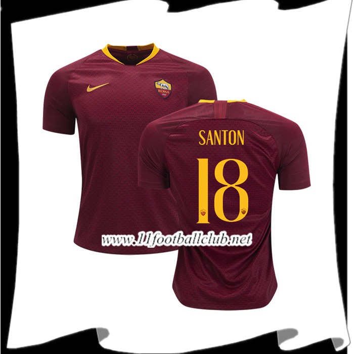 Maillot Domicile ROMA DAVIDE SANTON Maillot Domicile ROMA DAVIDE SANTON
