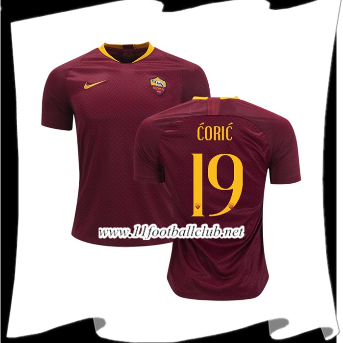 Maillot Domicile ROMA ANTE CORIC Maillot Domicile ROMA ANTE CORIC