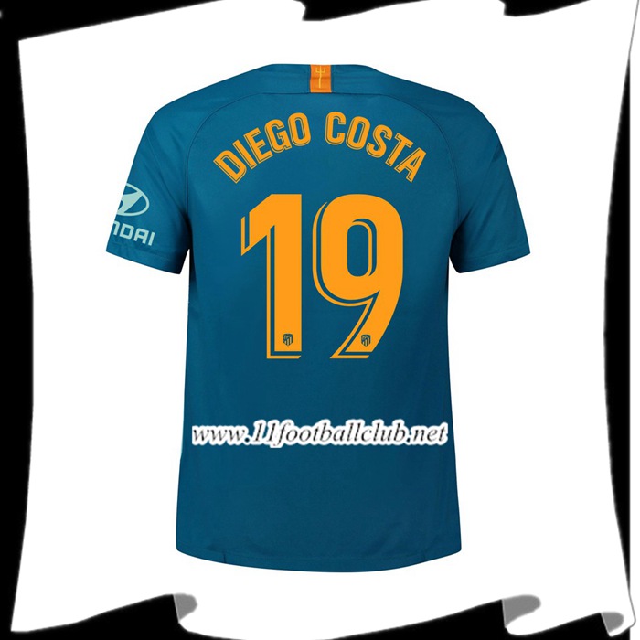 Le Nouveau Maillot Atletico Madrid 19 DIEGO COSTA Third 2018/2019 Personnalisable