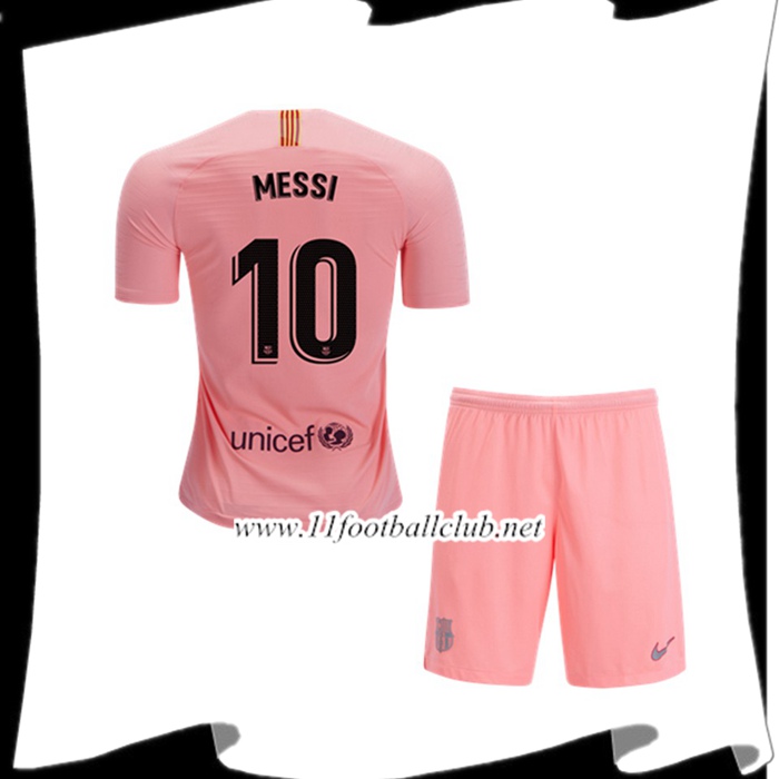 Le Nouveaux Maillot Barcelone 10 MESSI Enfant Third 2018/2019 Junior