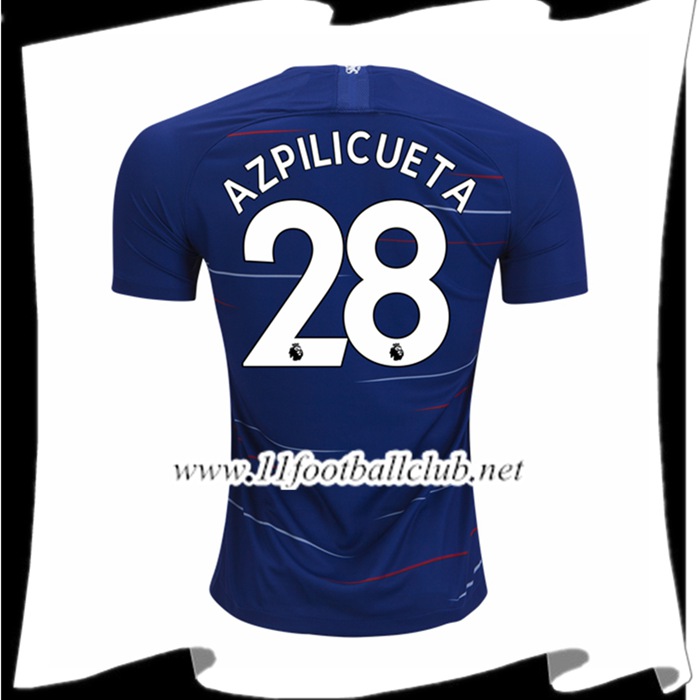 Maillot Domicile Chelsea César Azpilicueta Maillot Domicile Chelsea César Azpilicueta