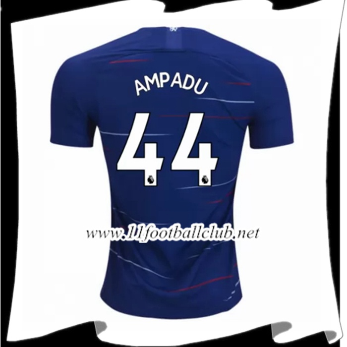 Nouveau Maillot De Foot Chelsea Ampadu 44 Domicile Bleu 2018 2019 Officiel