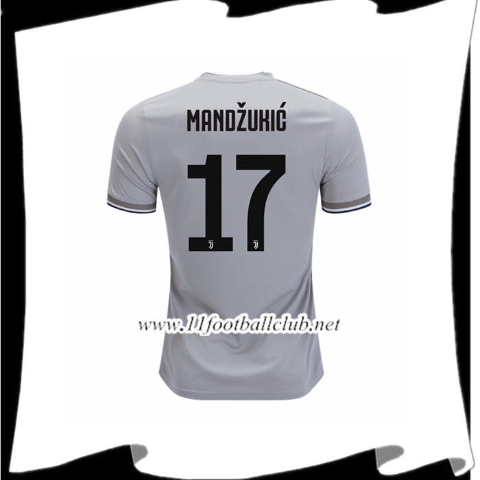 Magasin Les Maillots Du Juventus Mandukic 17 Exterieur 2018 2019 Vintage