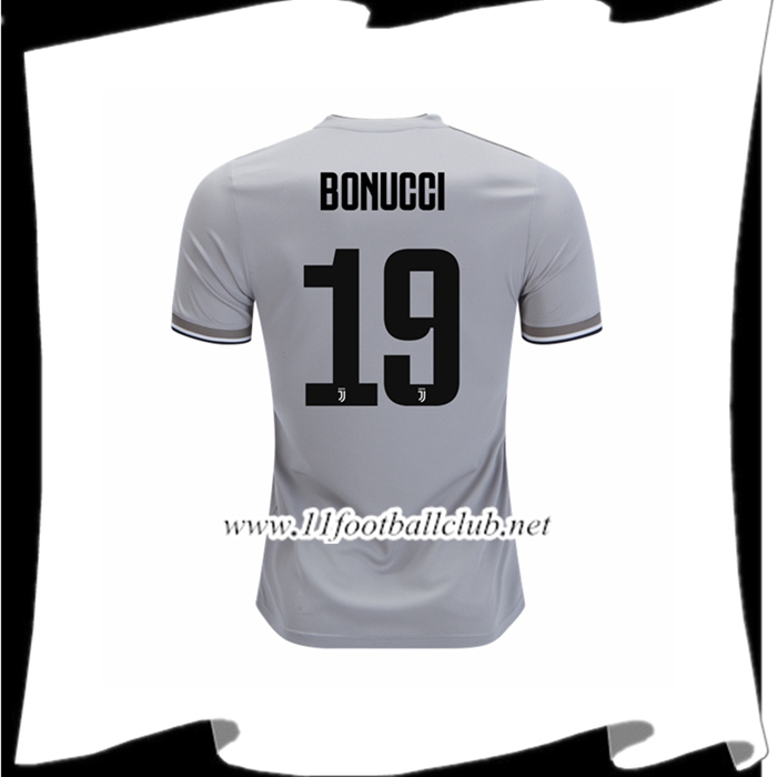 Magasin De Maillot De Foot Du Juventus Leonardo Bonucci 19 Exterieur 2018 2019 Officiel
