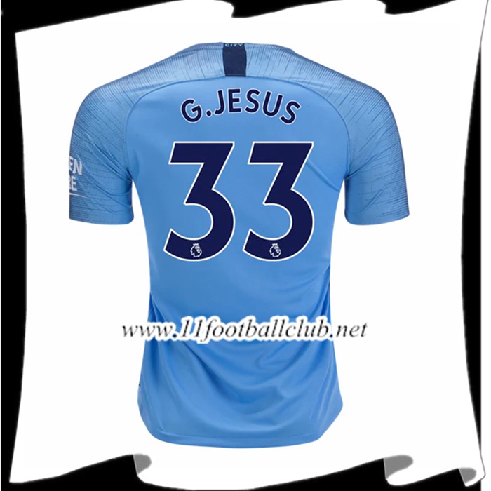 Maillot Domicile MC Gabriel Jesus Maillot Domicile MC Gabriel Jesus