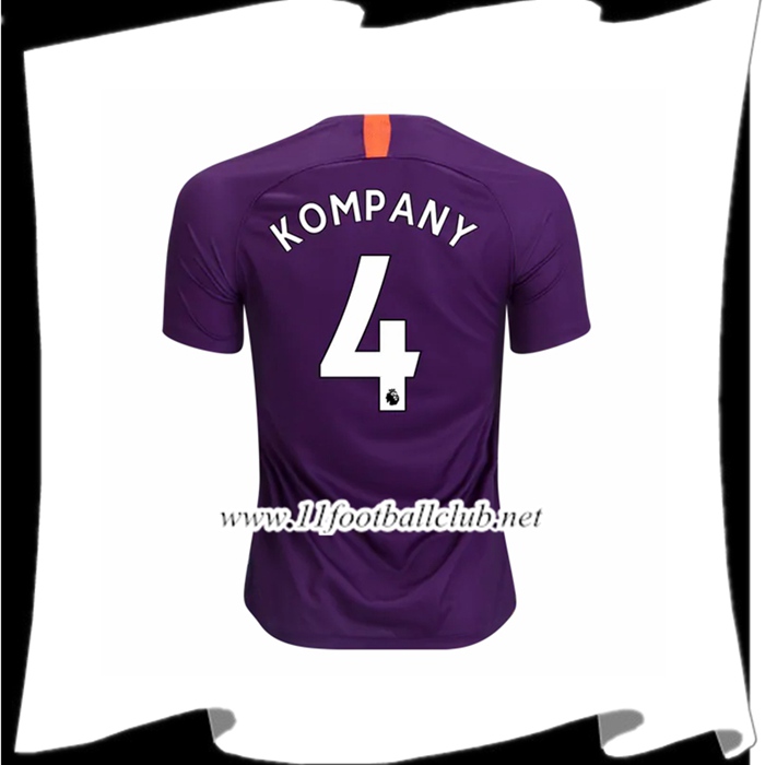 Maillot Extérieur MC Vincent Kompany Maillot Extérieur MC Vincent Kompany