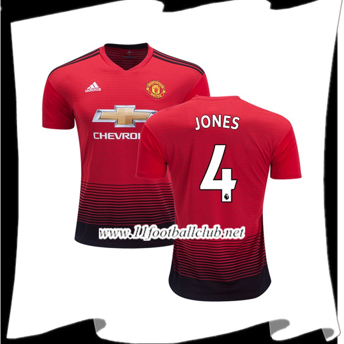 Maillot Domicile MU Phil Jones Maillot Domicile MU Phil Jones