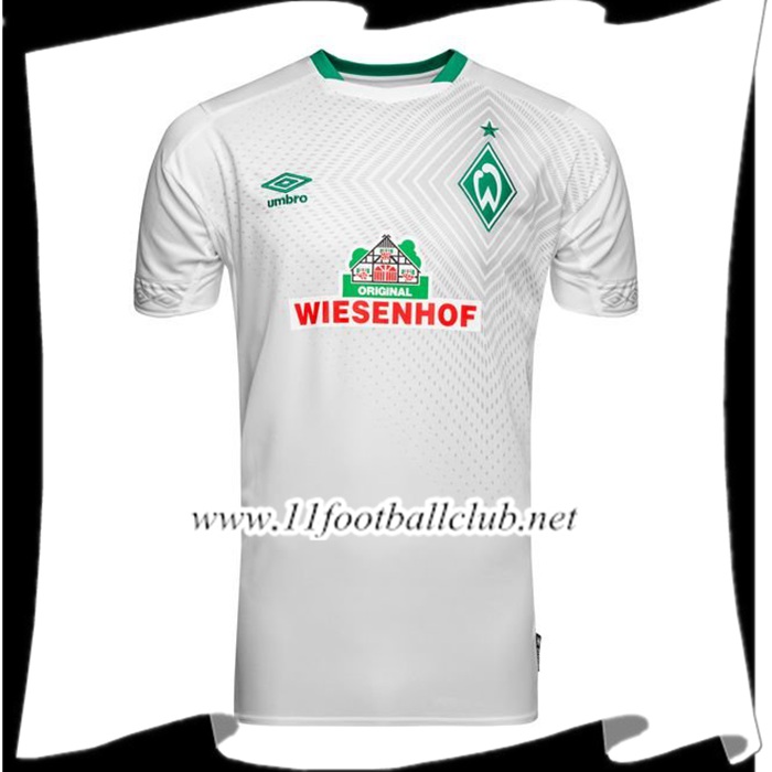 Nouveaux Maillot Du Werder Bremen Third Blanc 2018 2019 Junior