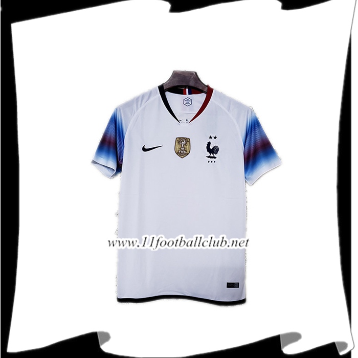 Le Nouveau Maillot de Foot France 2 Etoiles Exterieur Blanc 2019/2020 Officiel