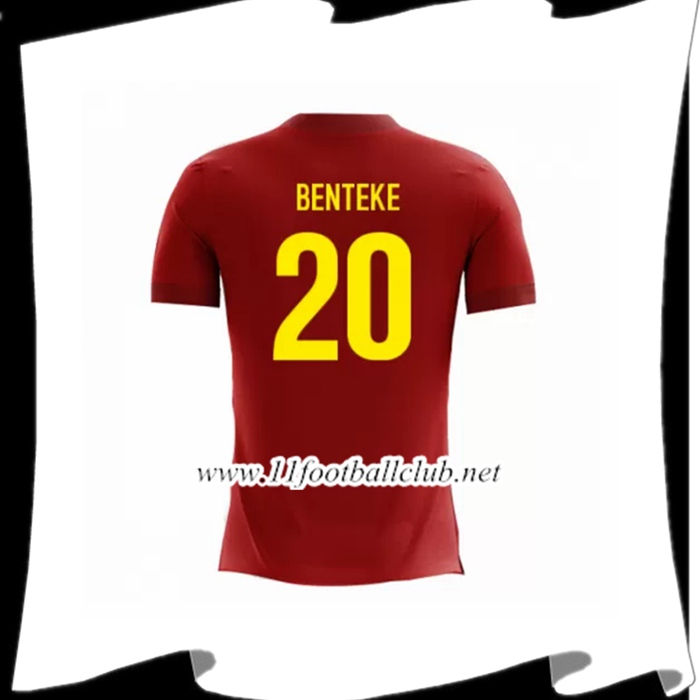 Nouveaux Maillot D Équipe De Belgique Benteke 20 Domicile Rouge 2018 2019
