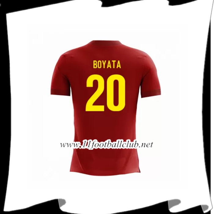 Nouveau Maillot Equipe Belgique Boyata 20 Domicile Rouge 2018 2019