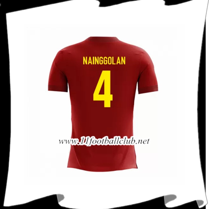 Nouveau Maillot De Foot De Belgique Nainggolan 4 Domicile Rouge 2018 2019