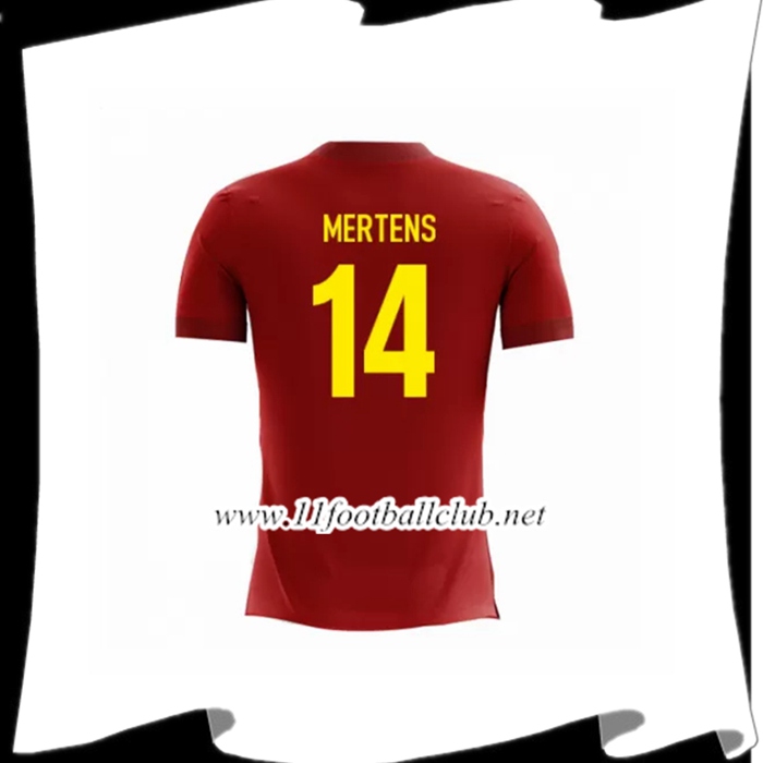 Nouveaux Maillot De L Équipe De Belgique Mertens 14 Domicile Rouge 2018 2019
