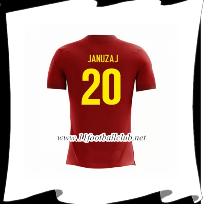 Nouveaux Maillot De La Belgique Januzaj 20 Domicile Rouge 2018 2019