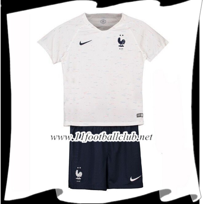 Le Nouveau Maillot de Foot France Enfants Avec 2 étoiles Exterieur 2018/2019 Vintage Le Nouveau Maillot de Foot France Enfants Avec 2 étoiles Exterieur 2018/2019 Vintage