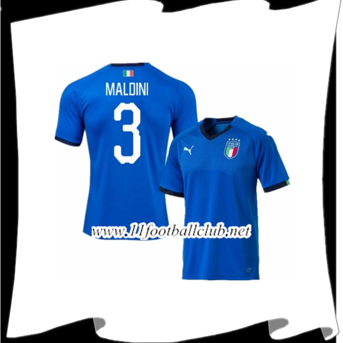 Le Nouveaux Maillot De Foot Equipe De Italie MALOINI 3 Domicile Bleu 2018/2019