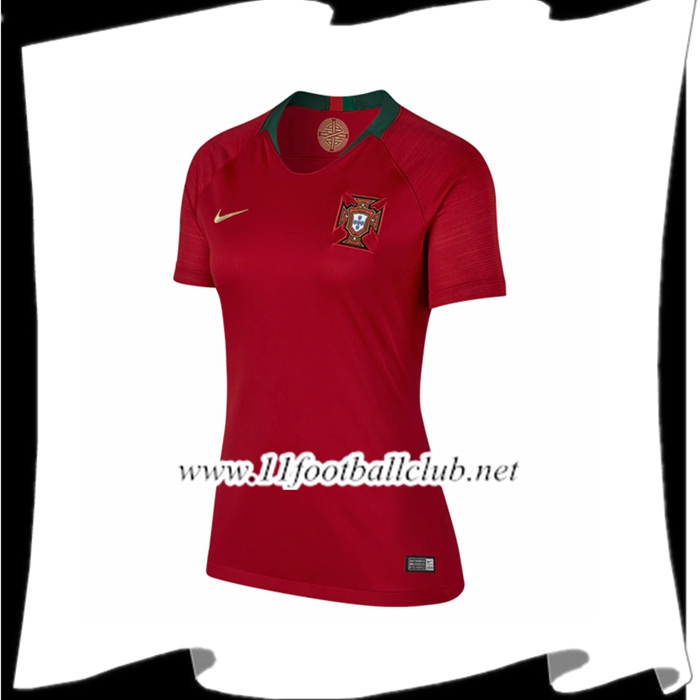 Acheter Maillot Portugal Femme Domicile 2018/19 Pas Cher Officiel
