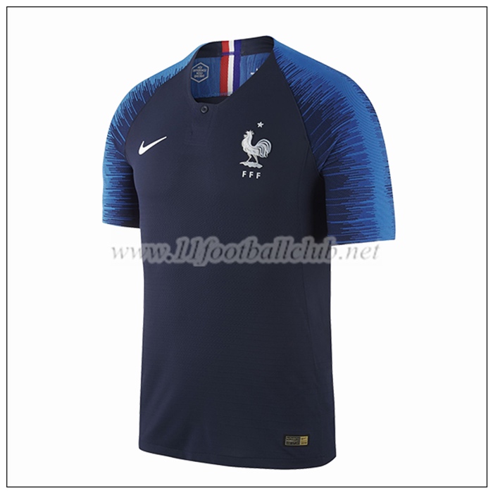 Nouveau Maillot Equipe De France Domicile Blue 2018/19