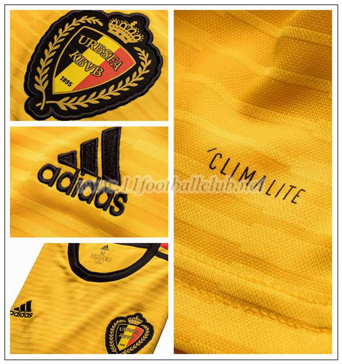 Maillot Belgique E. HAZARD 10 Exterieur Adidas 2018 2019 Personnalisé - 11footballclub