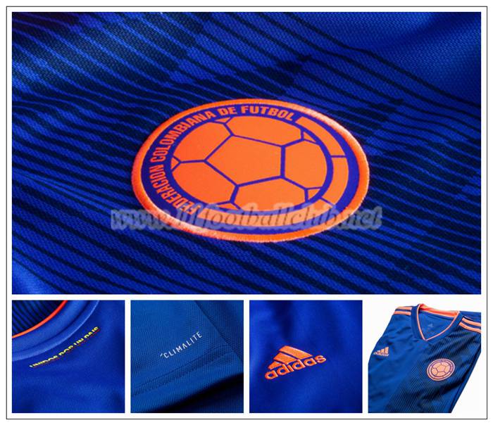 Maillot Colombie Enfant Exterieur 2018/2019 Pas Cher Chinois