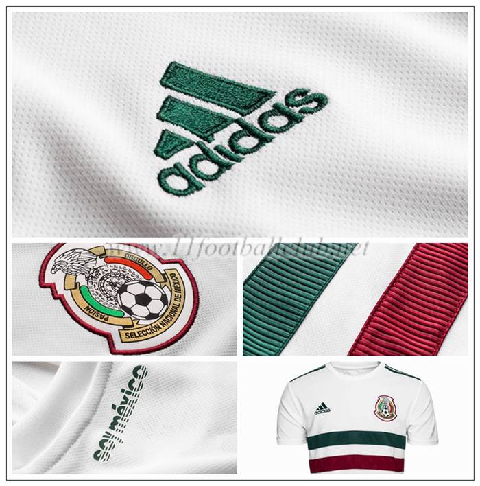 Maillot Mexique Hirving Lozano 8 Exterieur 2018/2019 Pas Cher Shop
