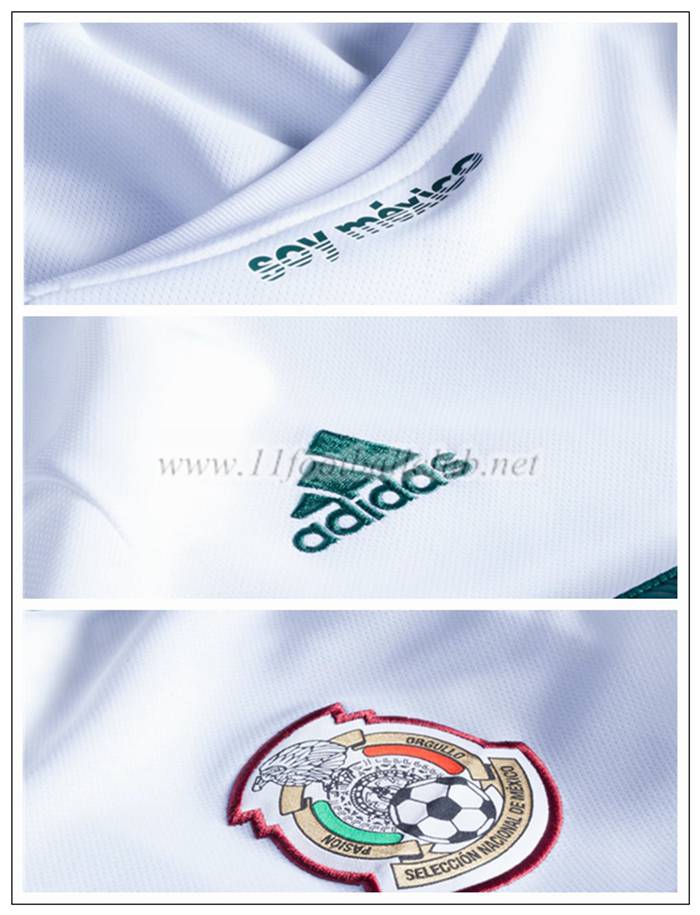 Maillot Mexique J.M Corona 17 Exterieur Adidas 2018 2019 Floqué - Vente 11footballclub