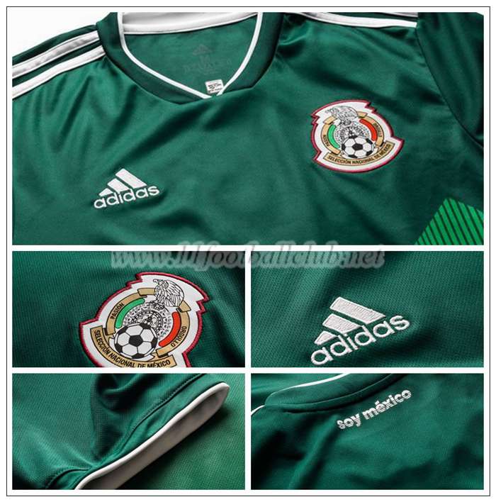 Maillot Mexique Carlos Vela 11 Domicile Adidas 2018 2019 Floqué - Officiel 11footballclub